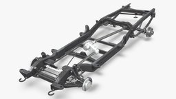 PICKUP TRUCK CHASSIS 7 truck, 4x4, 4wd, offroad, chassis, pickuptruck, heavyduty