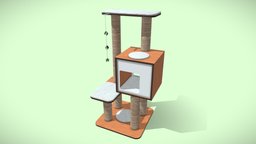 Cat tree tower modern design furniture