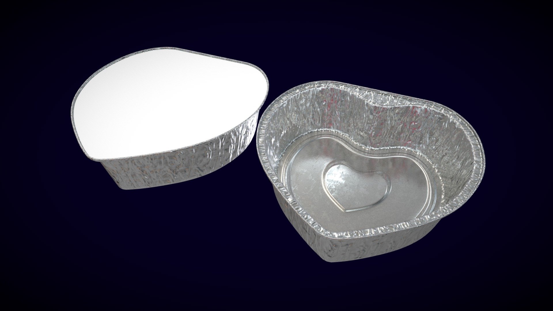 This is a Aluminum Molds Food




Made in Blender 3.x (PBR Materials) and Rendering Cycles.

Main rendering made in Blender 3.x + Cycles using some HDR Environment Textures Images for lighting which is NOT provided in the package!

What does this package include?




3D Modeling of Aluminum Molds Food

2K and 4K Textures (Base Color, Normal Map, Metallic ,Roughness, Ambient Occlusion)

Important notes




File format included - (Blend, FBX, OBJ, GLB)

Texture size - 2K and 4K

Uvs non - overlapping

Polygon: Low Poly

Centered at 0,0,0

In some formats may be needed to reassign textures and add HDR Environment Textures Images for lighting.

Not lights include

Renders preview have not post processing

No special plugin needed to open the scene.

If you like my work, please leave your comment and like, it helps me a lot to create new content. If you have any questions or changes about colors or another thing, you can contact me at we3domodel@gmail.com - Aluminum Molds Food - Buy Royalty Free 3D model by We3Do (@we3DoModel) 3d model
