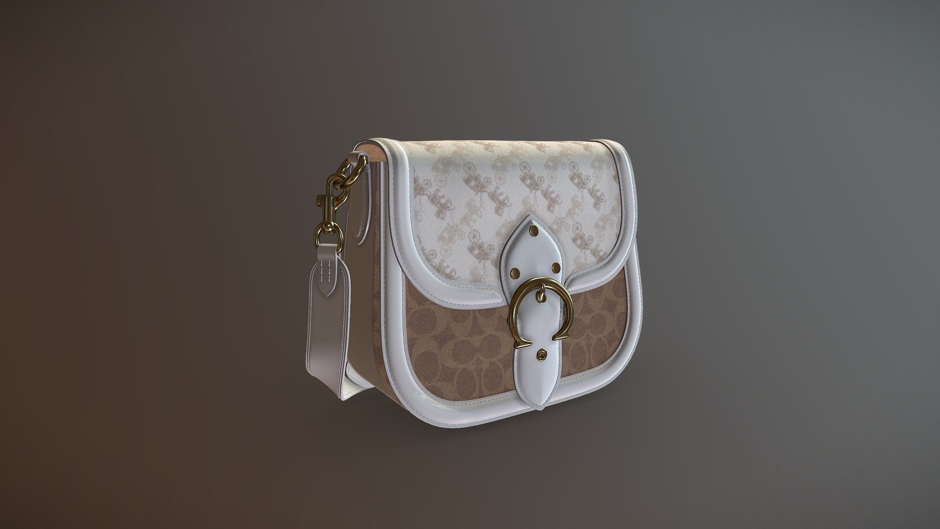 Carmen_Beat Saddle Bag 2 - 3D model by Coach (@brooklyngirl) 3d model