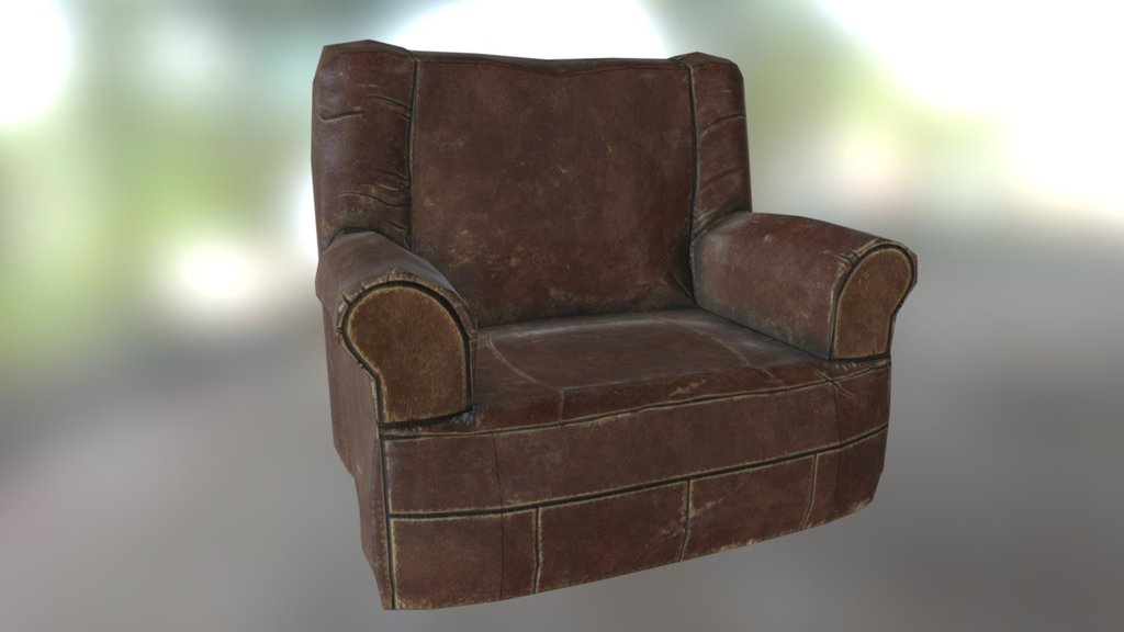 A quick modeling &amp; texturing excercise. Inspiration and references from Vick Gaza of his couch model.

Modeled in Maya &amp; zBrush. Textured in Substance Painter &amp; Photoshop.

If you liked it or have any feedback, please leave a comment/critique below! I will be sure to read and reply! - Worn couch - Download Free 3D model by Simon Phan (@sphan) 3d model