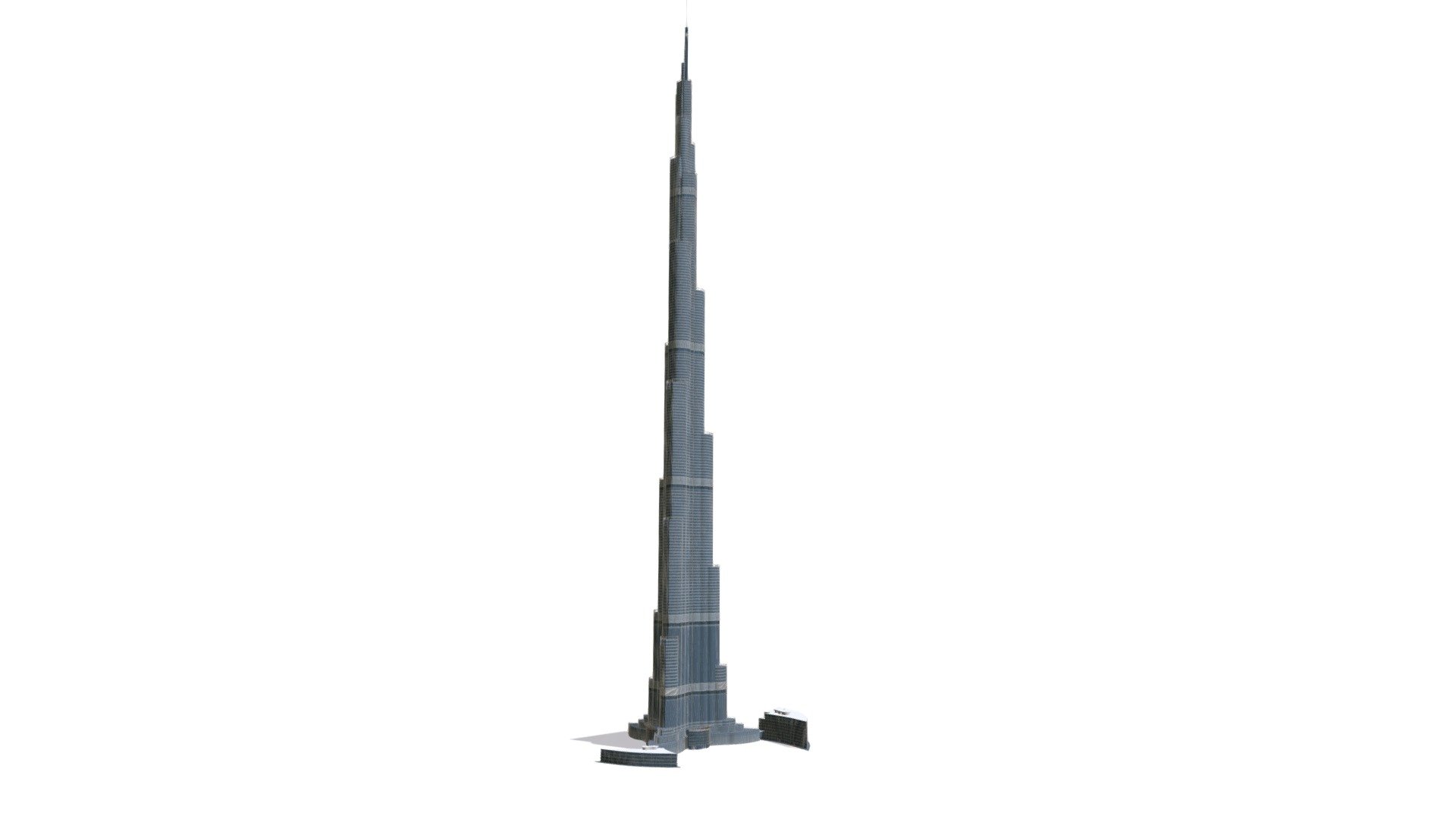 3d model of Burj Khalifa.  If you need other 3d formats, please contact us 3d model