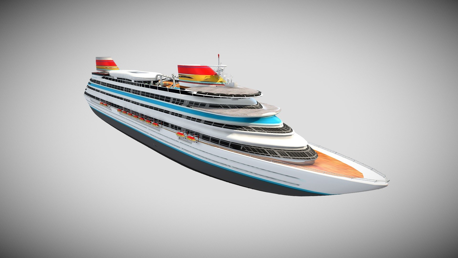 Level of realism ships, cruise ships, film and television model
= = = = = = = = = = = = = = = = = = = = = = = = = = = = = = = = = = = = = = = = = = = = = = = = 
Other works ~ welcome to visit my home page - The cruise liner model ship 3D model - Buy Royalty Free 3D model by mpc199075 3d model