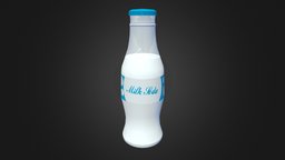 Milk Soda drink, milk, soda, bottle
