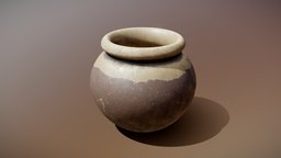 Legend of Zelda Clay Pot pottery, blender-3d, props-assets, zelda-link, legend-of-zelda, blender28, 3d, zelda
