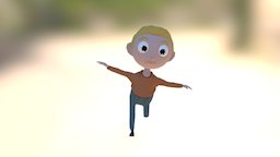Monster Night Live toon, kid, children, child, gamedev, silly, character, handpainted, cartoon, game, lowpoly, gameart, animated, student
