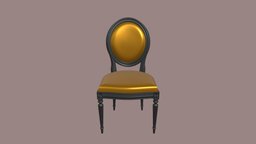 Medallion Classic Chair french, chairs, classic, classy, furniture, medallion, louisxiv, chair-furniture, louis-xvi, chair