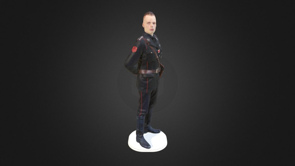 Hydra Officer - Marvel - 3D model by 3DFigurer.se (@3dskaparna) 3d model