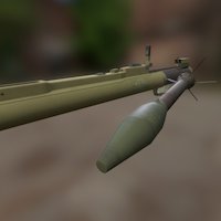 M72 LAW Rocket Launcher rpg, rocket_launcher, gameready, noai