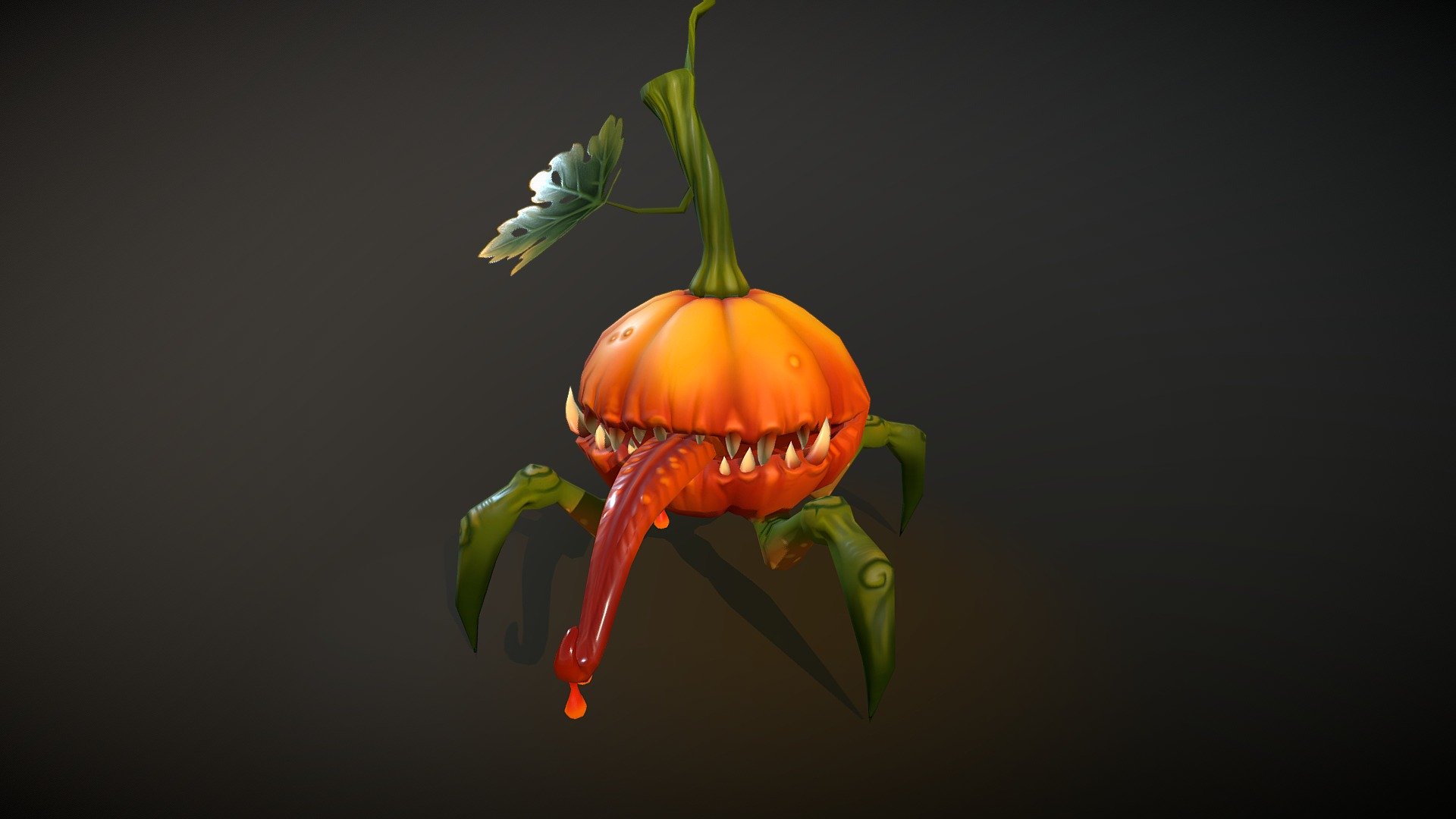 pumpkincrab - 3D model by 000734 3d model