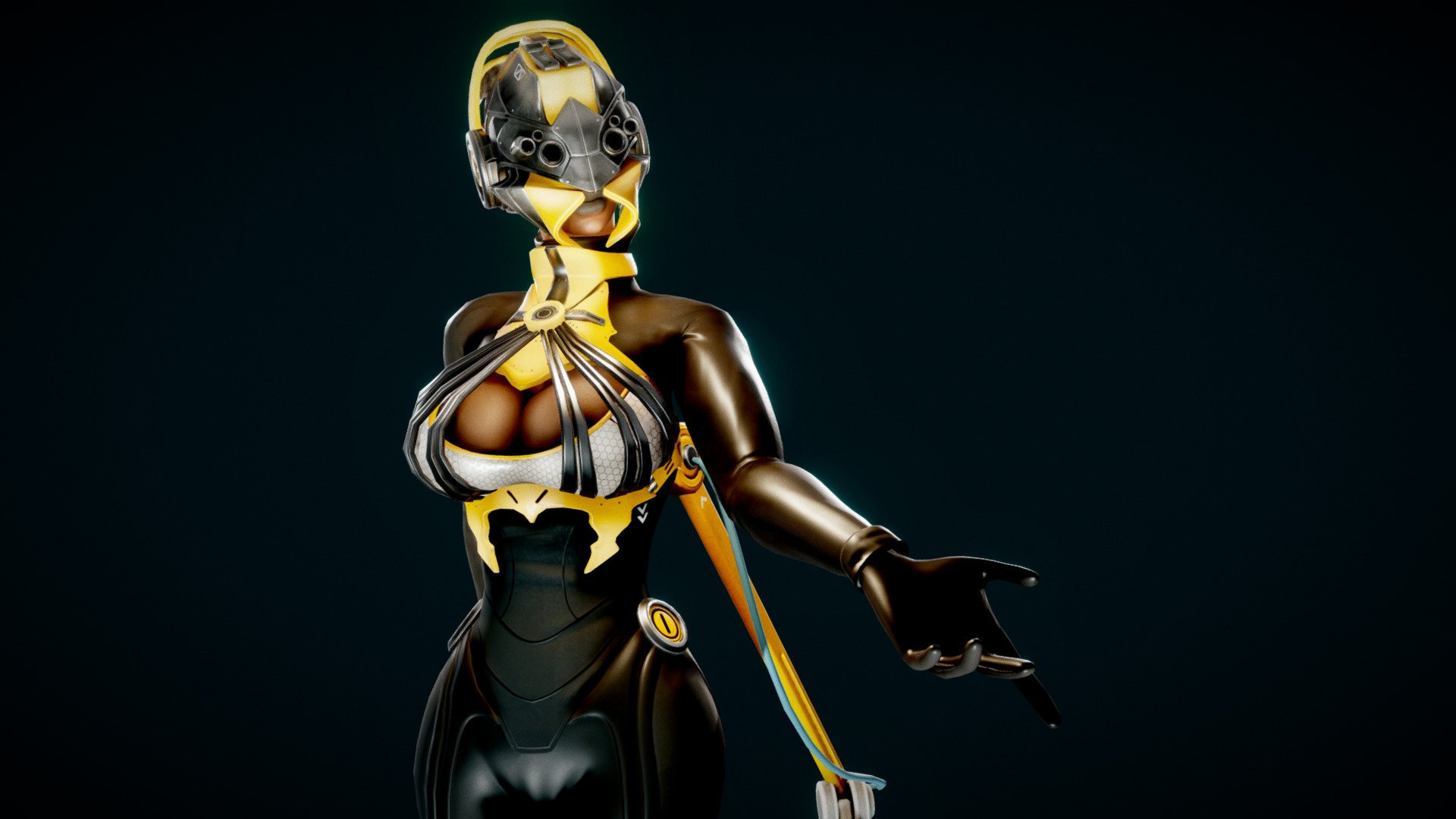 Renders: https://www.artstation.com/artwork/28JbwJ

A sci-fi girl with blades.
Suitable for PC projects (FPS, TPS, RPGs, etc)
Rigged, supports mecanim and third-party animations.
Supports HDRP 3d model