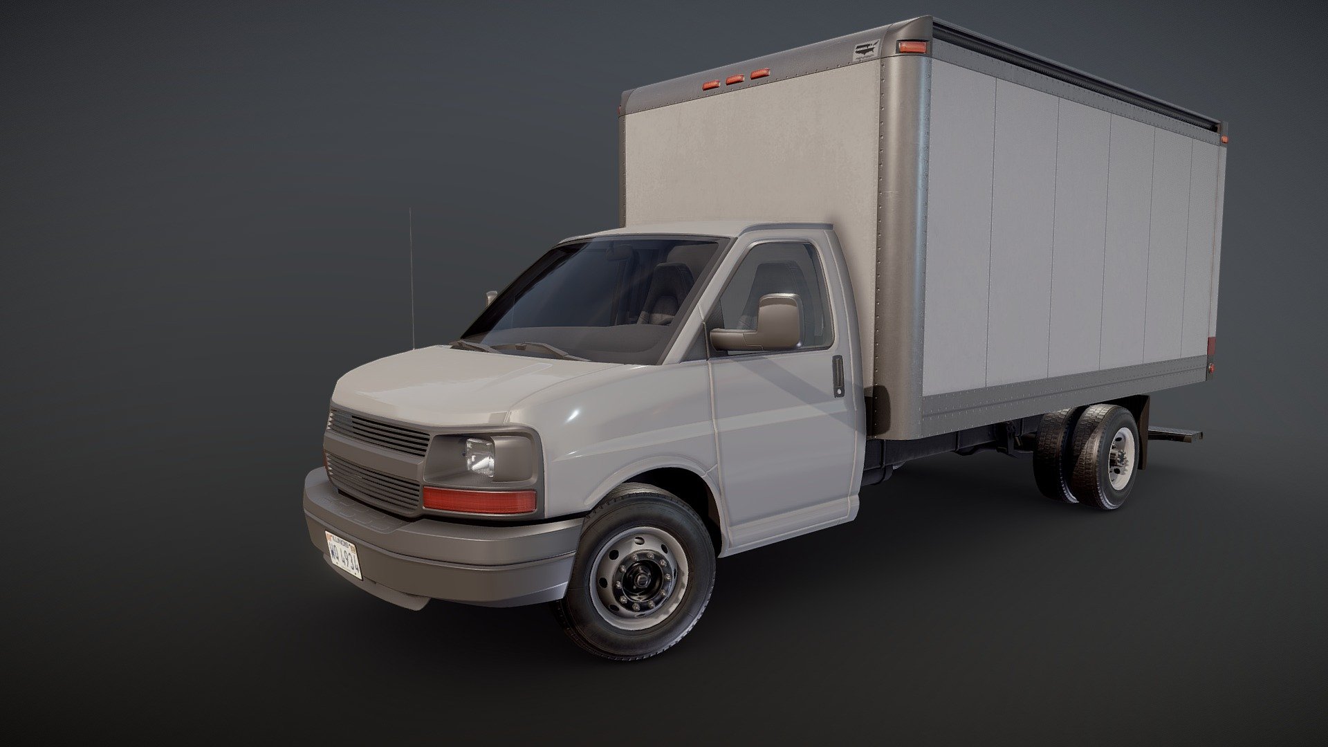 2010 Industrial box van game ready model.

Full textured model with clean topology.

High accuracy exterior model

Different tires for rear and front wheels.

Full model - 42430 tris 24878 verts

Lowpoly interior - 3906 tris 2167verts

Wheels - 13350 tris 7762 verts

High detailed rims and tires, with PBR maps(Base_Color/Metallic/Normal/Roughness.png2048x2048 )

Original scale. Lenght 7,4m , width 2.5m , height 3m.

Model ready for real-time apps, games, virtual reality and augmented reality.

Asset looks accuracy and realistic and become a good part of your project 3d model