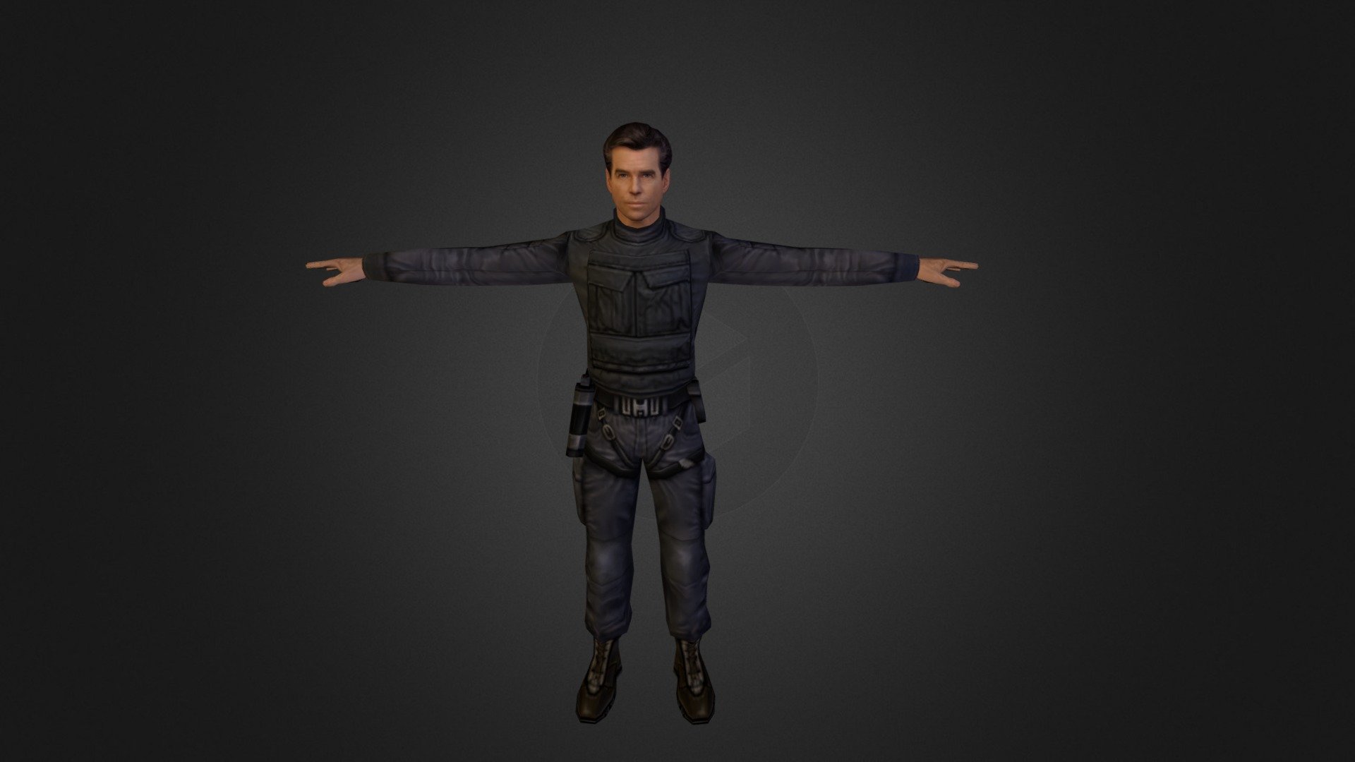 James Bond - 3D model by unitplayer 3d model