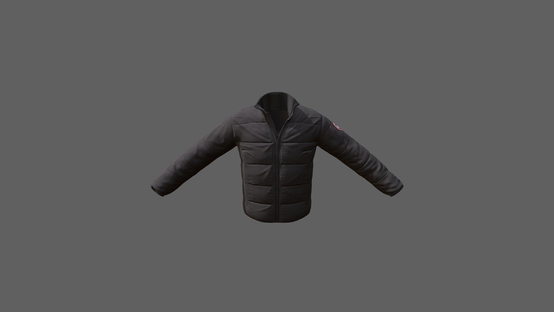 This is my firts piece of clothing, I used Zbrush, Maya and Substance Painter - Canada Goose Jacket - Download Free 3D model by Michelle Guerrero (@michelleguerrero) 3d model