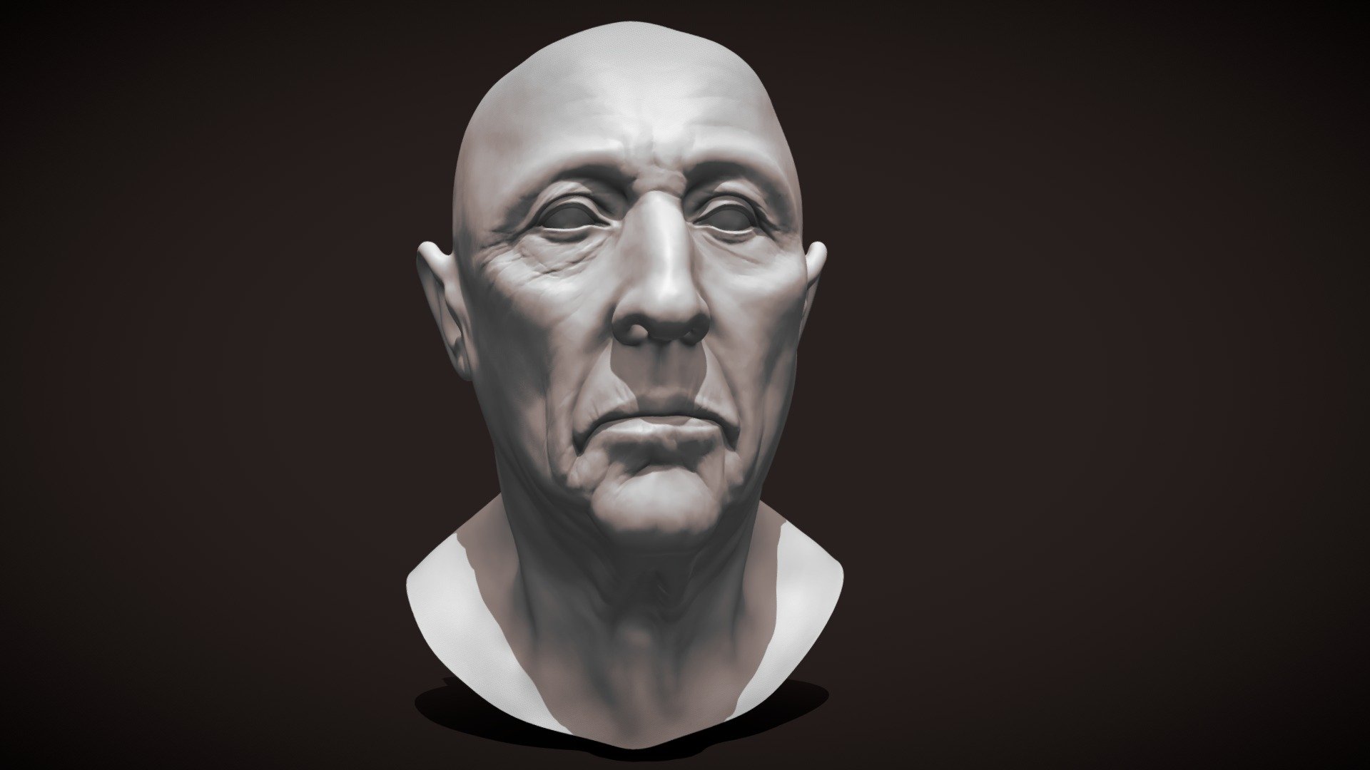 Old Man Sketch - 3D model by weronika.p (@weronika.p77) 3d model