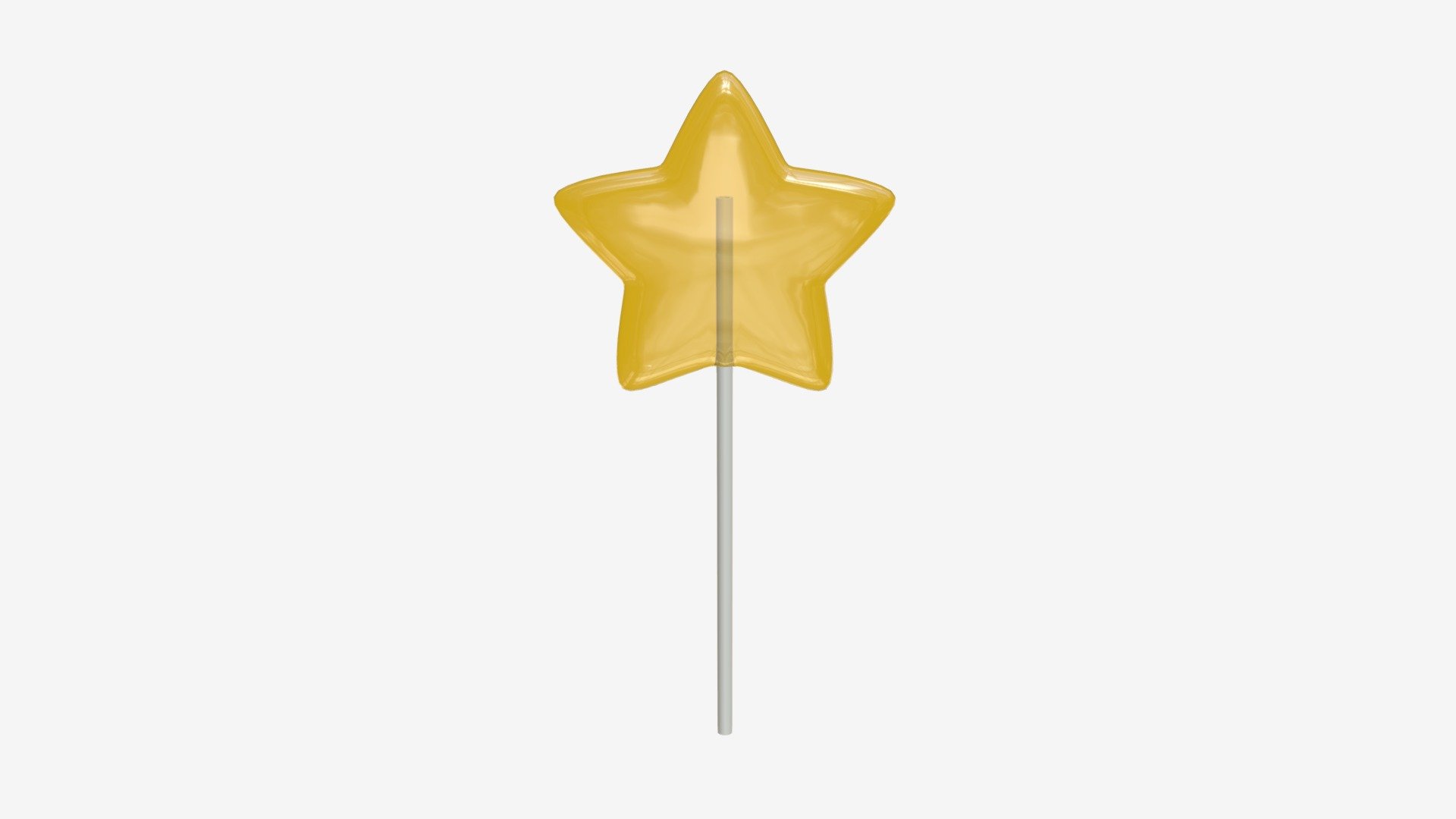 Star shaped lollipop - Buy Royalty Free 3D model by HQ3DMOD (@AivisAstics) 3d model