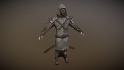 Assassin (rigged for ue4) assassin, rigged-character, character