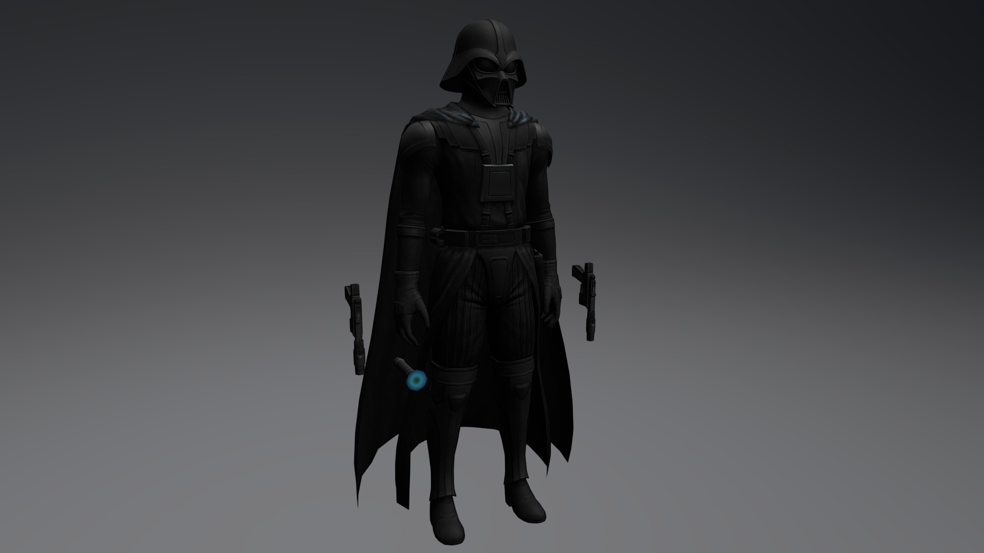 Concept Darth Vader made by the Star Wars: Force Arena team, and they diserve the most attention. Uploaded to Sketchfab by me 3d model