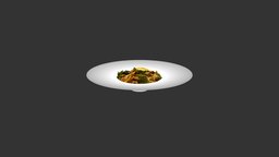 Rice Noodles With Seafood photogrammetry, 3dmodel