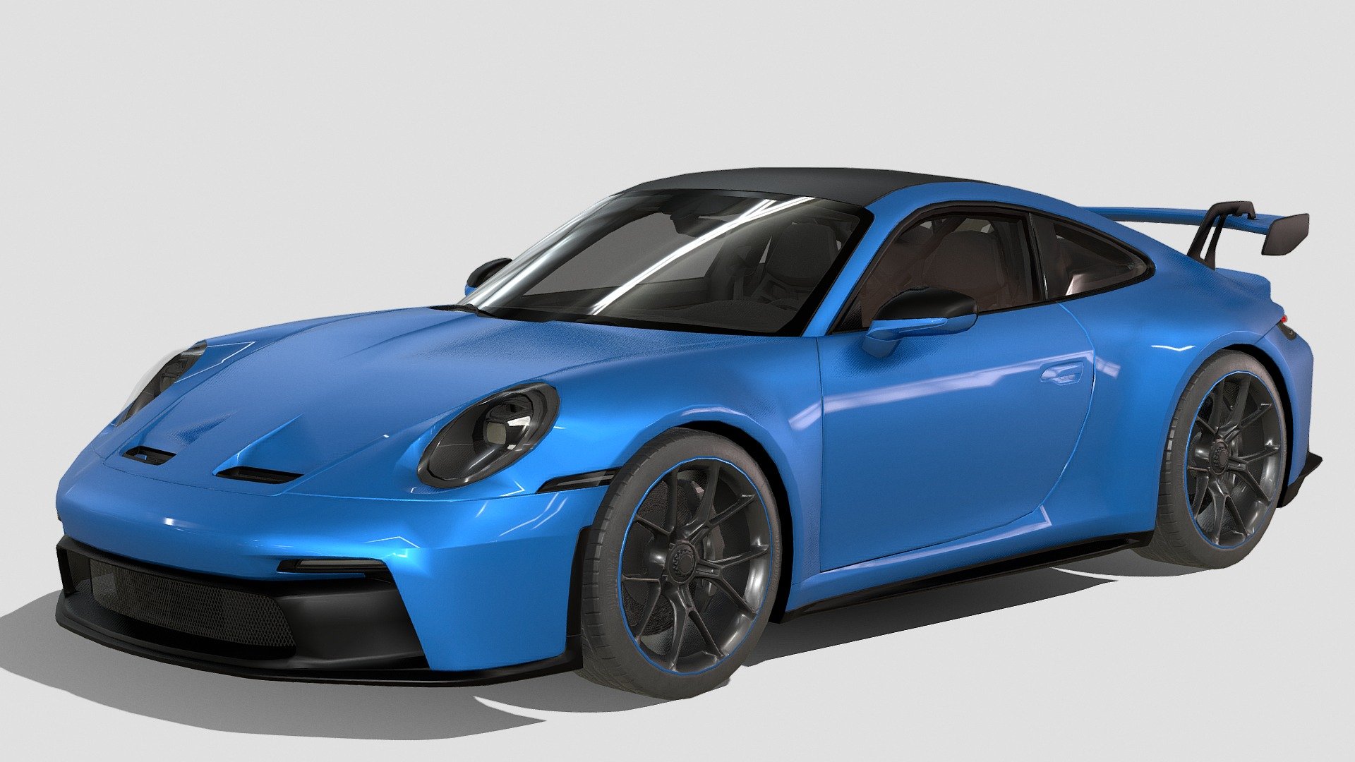 Porsche 911 GT3 (992) - Buy Royalty Free 3D model by Phazan Product (@Phazan) 3d model