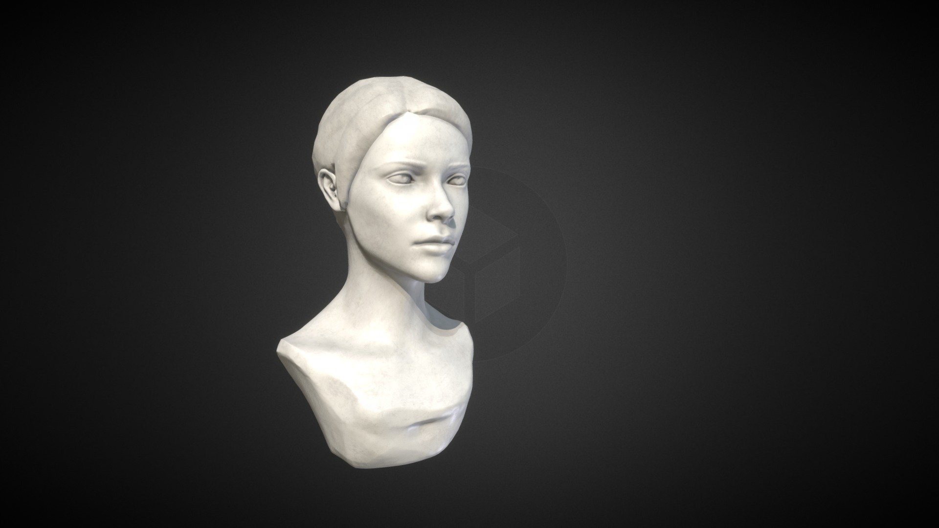 head statue - 3D model by d2609779322 3d model