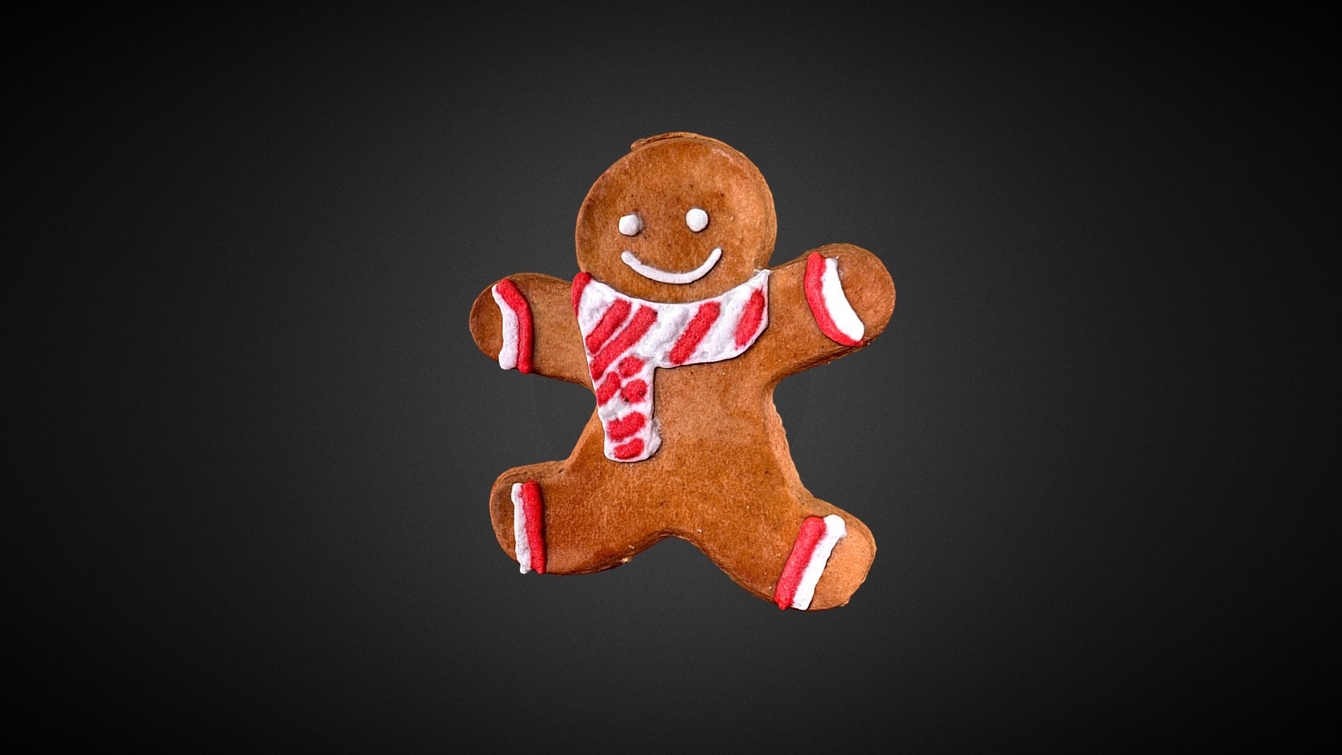 Gingerbread boy scanned with polycam 3d model