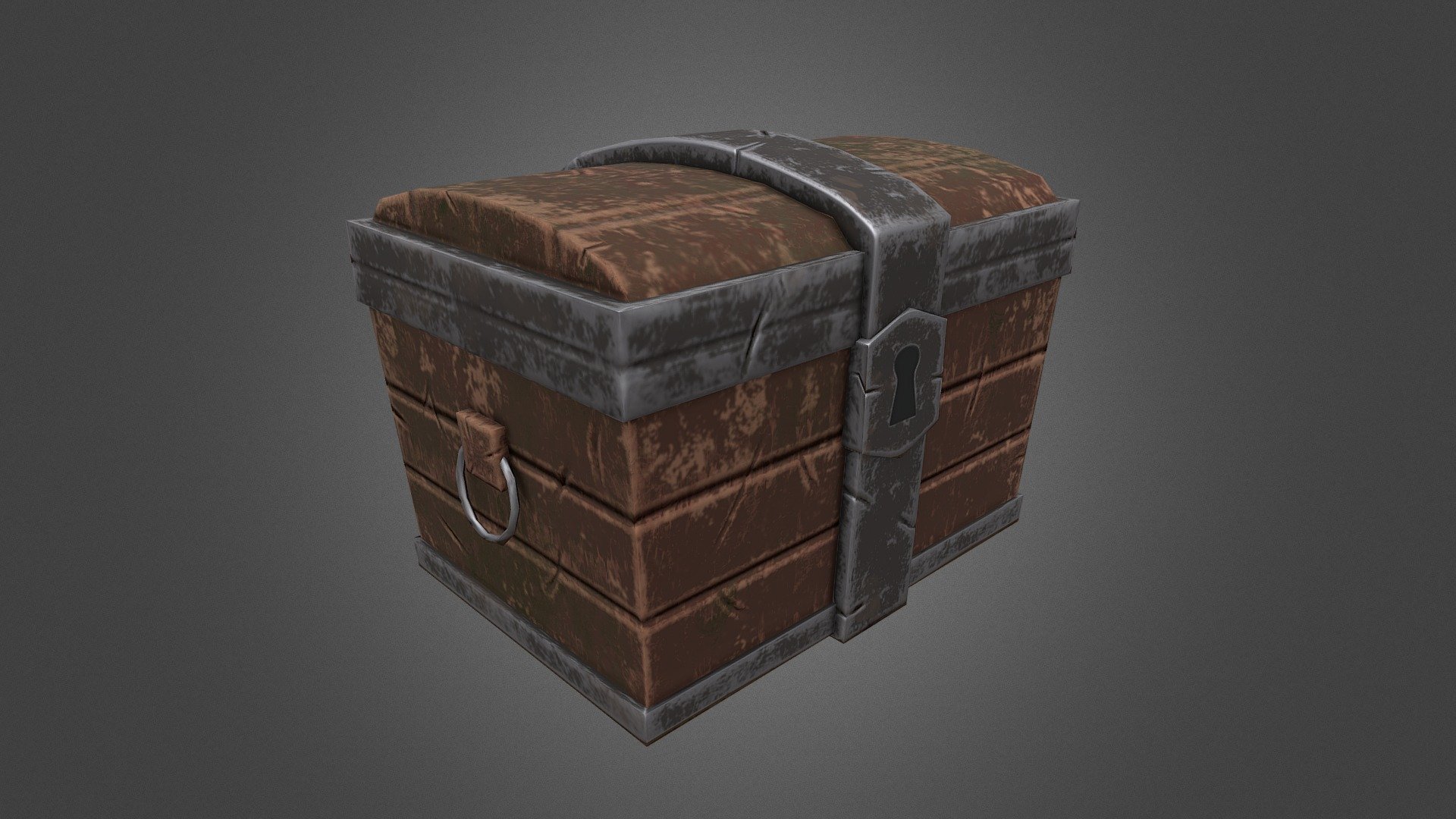 This chest was made in Blender3d, sculpted in Blender3d too and textured in Substance painter 2 (all textures were made in it) - Cartoon Chest - 3D model by NaN_4aki (@NaN4aki) 3d model