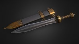 Gladius ancient, bronze, old, gladius, meleeweapon, sword, sharpweapon, romeantique
