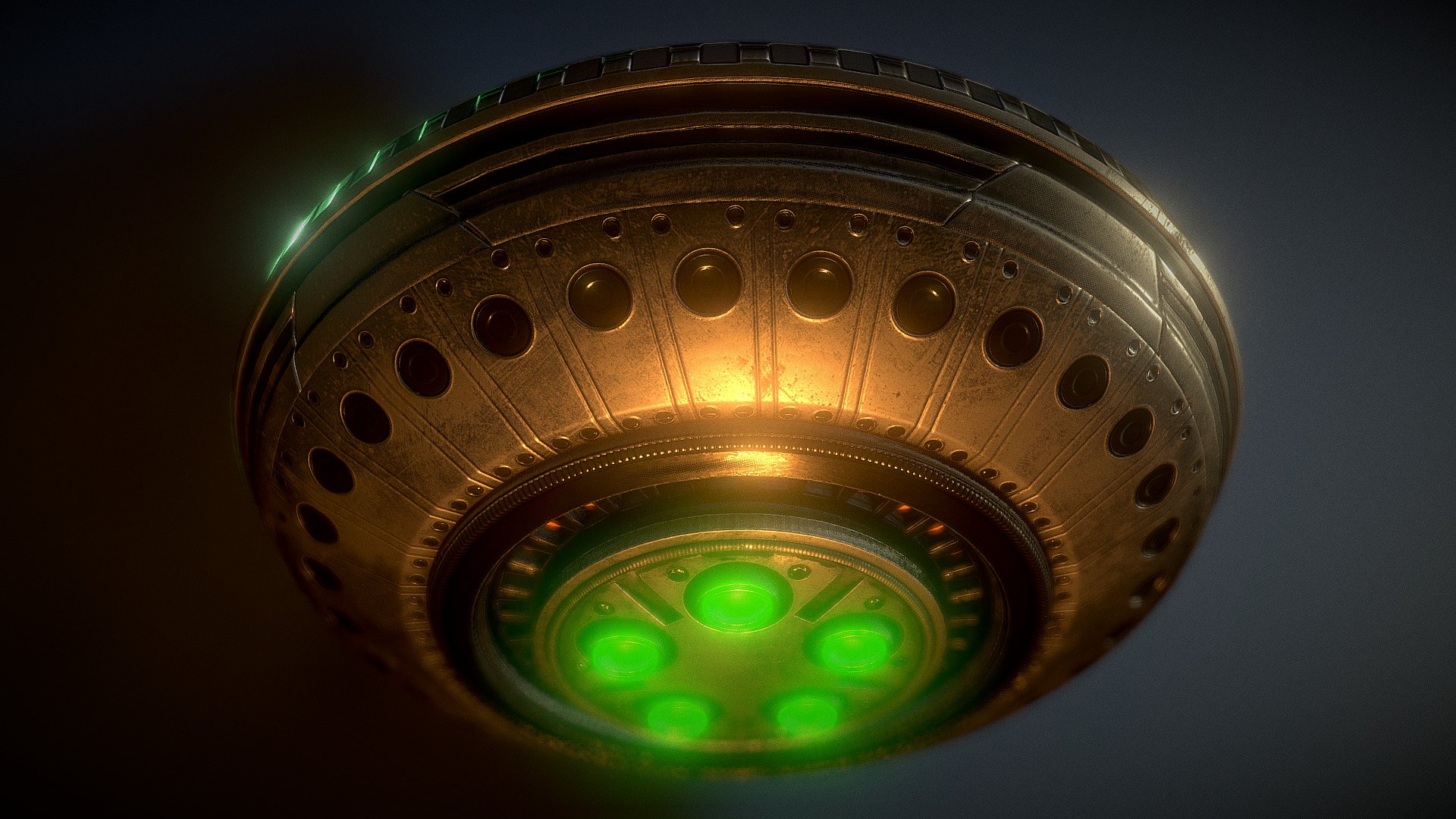 Here is my ufo type 8.



UFO Type 7

UFO Type 6

UFO Type 5

UFO Type 4

UFO Type 3

UFO Type 2

UFO Type 1

Modelled and animated in Blender for the textures I have used 3d-coat 3d model