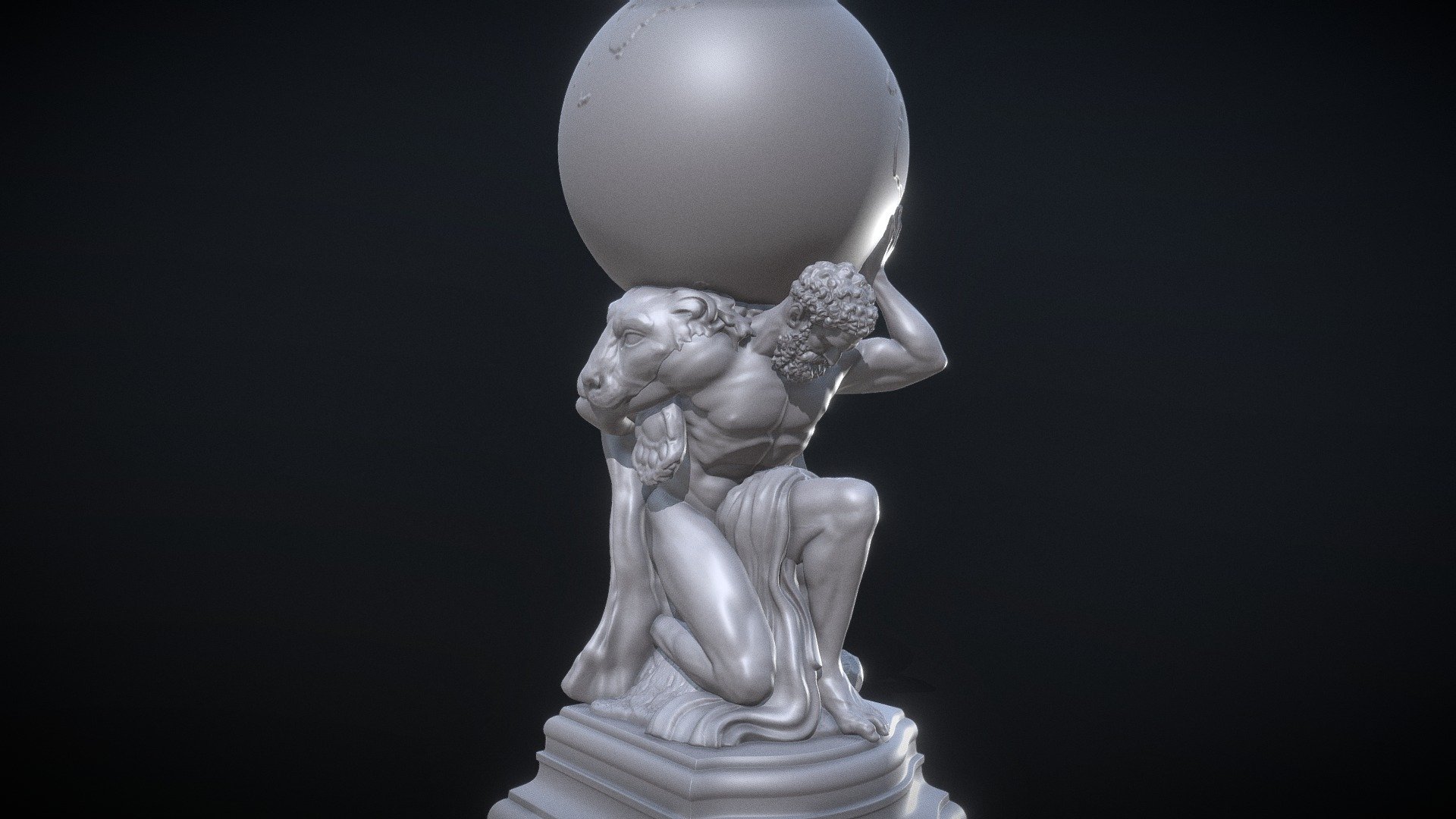 I love this statue :D
Made in Zbrush
Watertight, STL
S: 15 x 34.5 x 15.7 cm

Let me know if you have any request.

Enjoy! - Hercule holding the globe - Buy Royalty Free 3D model by Omassyx 3d model