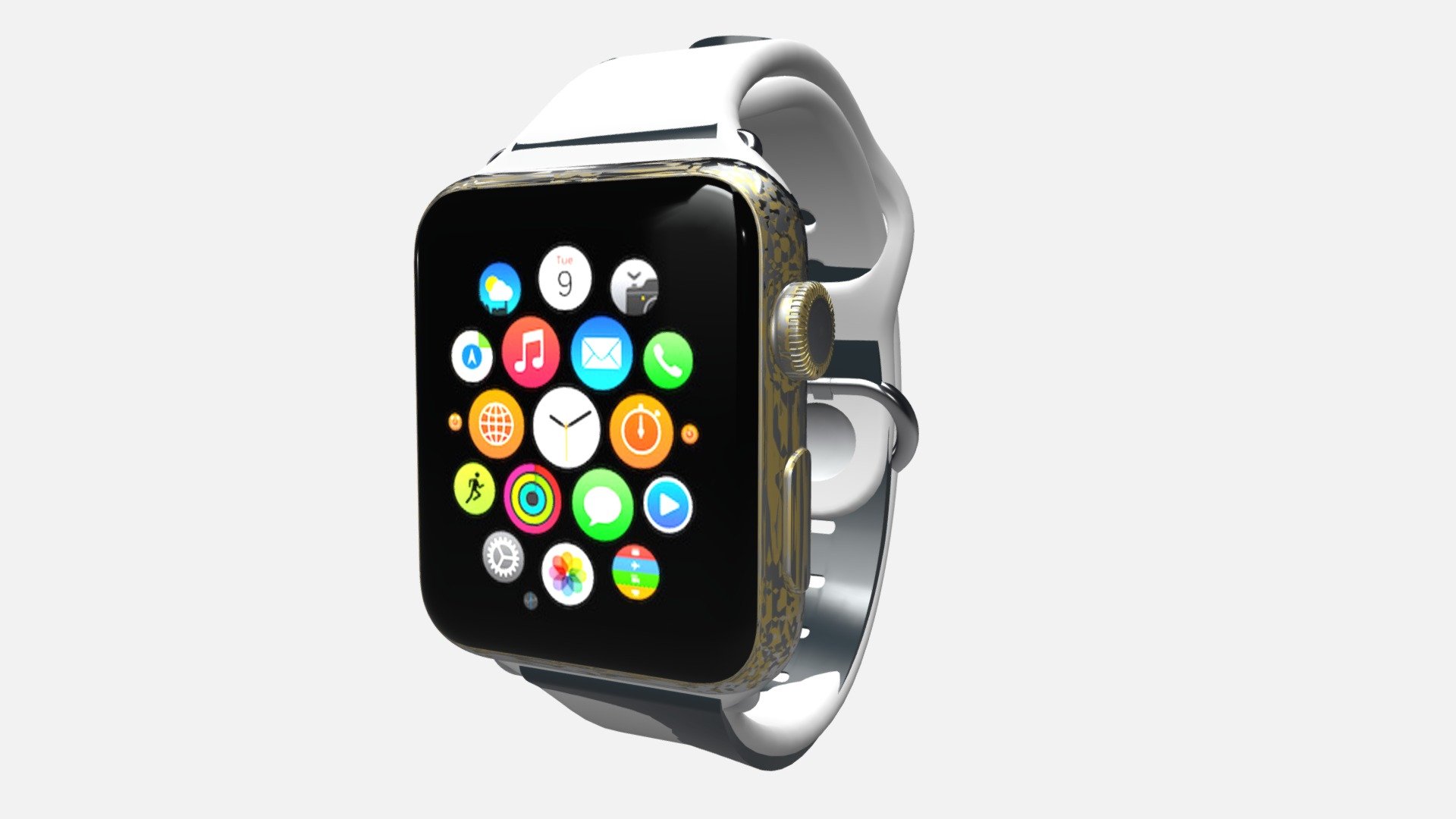 Apple Watch - 3D model by Sketchfab 3d model