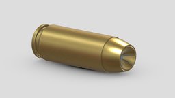 Bullet .50 AE rifle, action, army, bullet, ammo, firearms, explosive, automatic, realistic, pistol, sniper, auto, cartridge, weaponry, express, caliber, munitions, weapon, asset, game, 3d, pbr, low, poly, military, shotgun, gun, colt