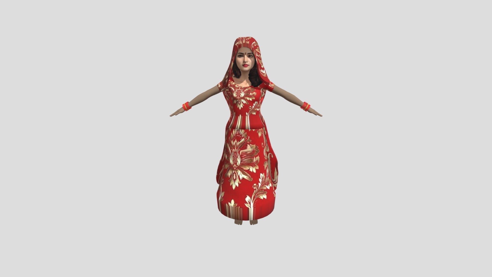 indian gals indiyan wife indiyan dulhan indian feemale - indiyan wife - 3D model by padamchoudhary822 3d model