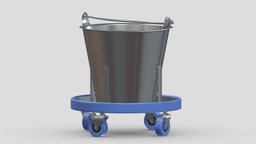 Medical Kick Buckets scene, room, device, instruments, set, element, unreal, laboratory, generic, pack, equipment, collection, ready, vr, ar, hospital, realistic, science, machine, engine, medicine, pill, unity, asset, game, 3d, pbr, low, poly, medical, interior