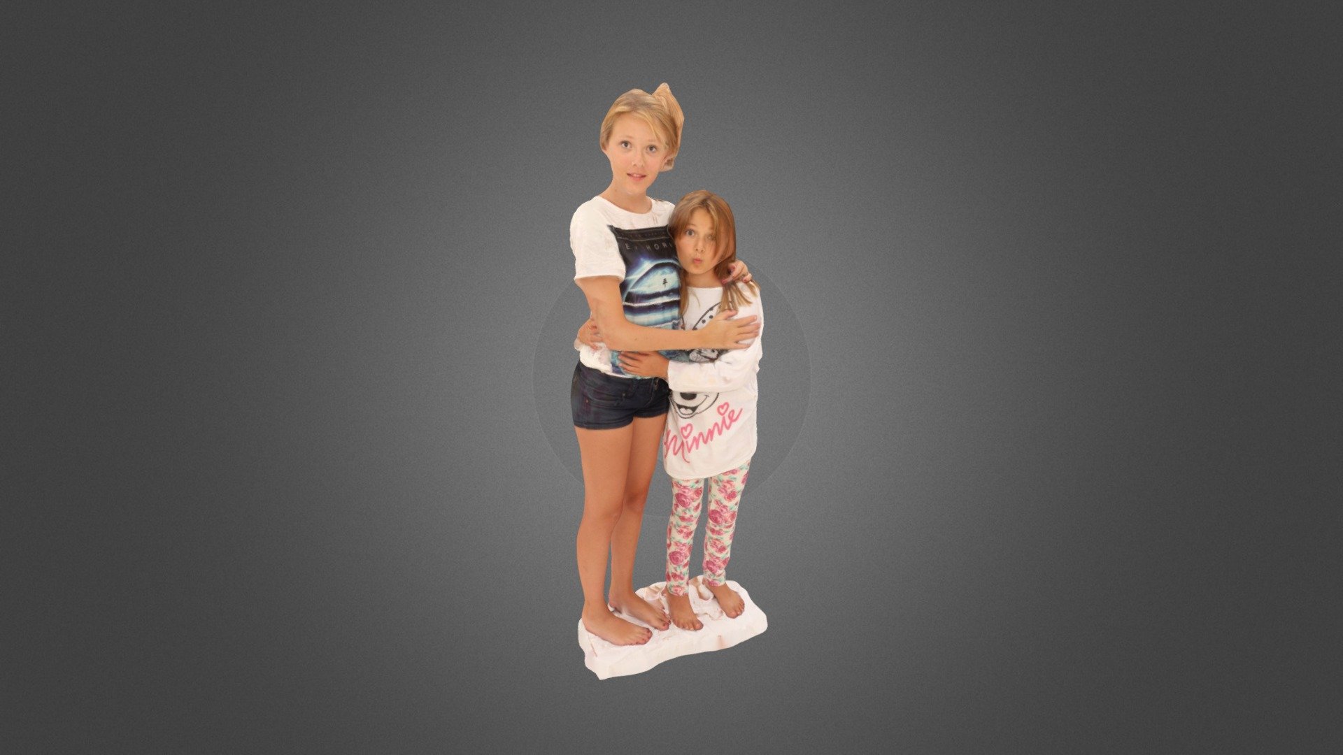 The kids - 3D model by fabberlounge 3d model