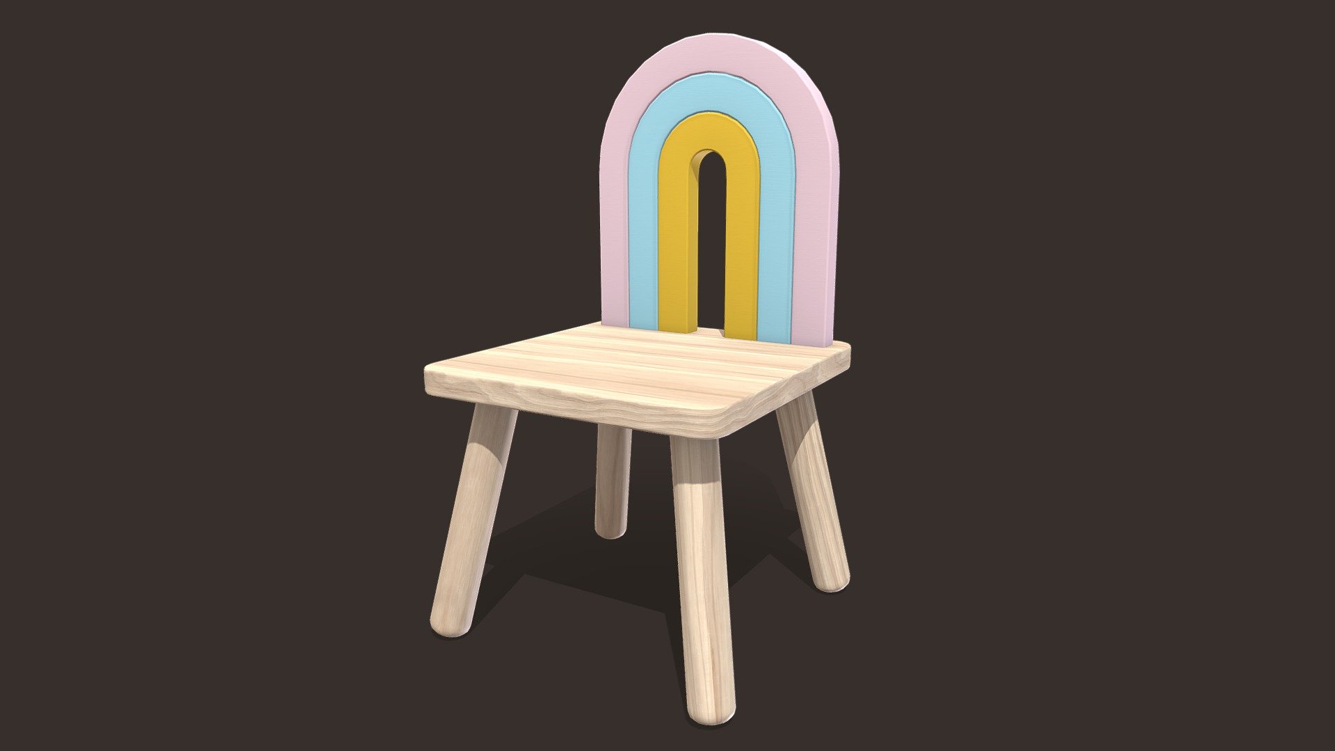 Children chair is a model that will enhance detail and realism to any of your rendering projects. The model has a fully textured, detailed design that allows for close-up renders, and was originally modeled in Blender 3.5, Textured in Substance Painter 2023 and rendered with Adobe Stagier Renders have no post-processing.

Features: -High-quality polygonal model, correctly scaled for an accurate representation of the original object. -The model’s resolutions are optimized for polygon efficiency. -The model is fully textured with all materials applied. -All textures and materials are included and mapped in every format. -No cleaning up necessary just drop your models into the scene and start rendering. -No special plugin needed to open scene.

Measurements: Units: M

File Formats: OBJ FBX

Textures Formats: PNG 4k - Children chair - Buy Royalty Free 3D model by MDgraphicLAB 3d model