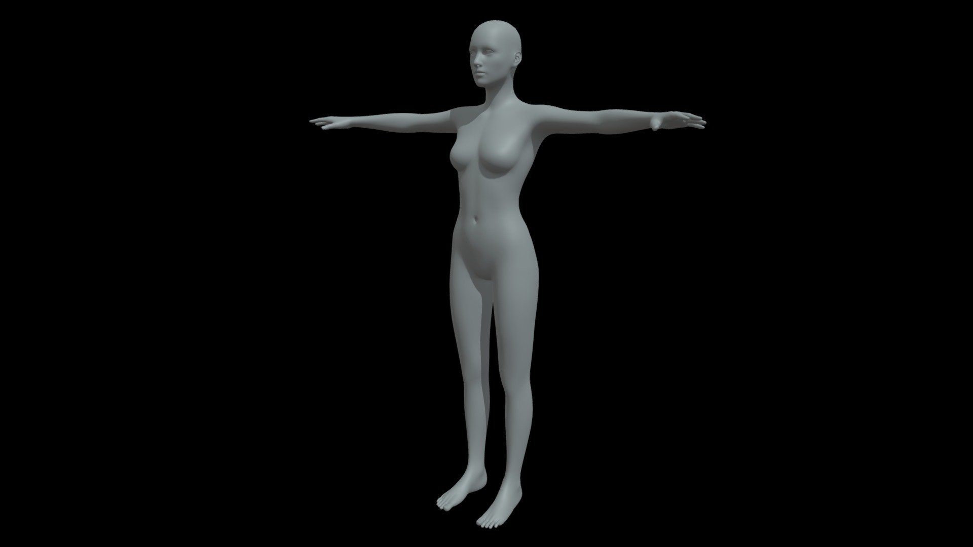 This model is a result of me retopologising, merging and slightly modifying three someone else's models together.
All of those models are CC4 attribution so there should not be any problems, but even if there is please contact me.

Credits to their work:

Base taken from: https://sketchfab.com/3d-models/scifi-animation-30ea70178d624b87a39553108db61bca

Legs taken from: https://sketchfab.com/3d-models/female-base-mesh-v1-aed2701290de43c3affad36458358b9c

Ears taken from: https://sketchfab.com/3d-models/10-15-19-female-chest-platewith-body-2f70ec18c4e44f4c9eb12cc54ffa9df0

Hope you found the model helpful! - Female base mesh - Download Free 3D model by Drazen (@drazenk) 3d model