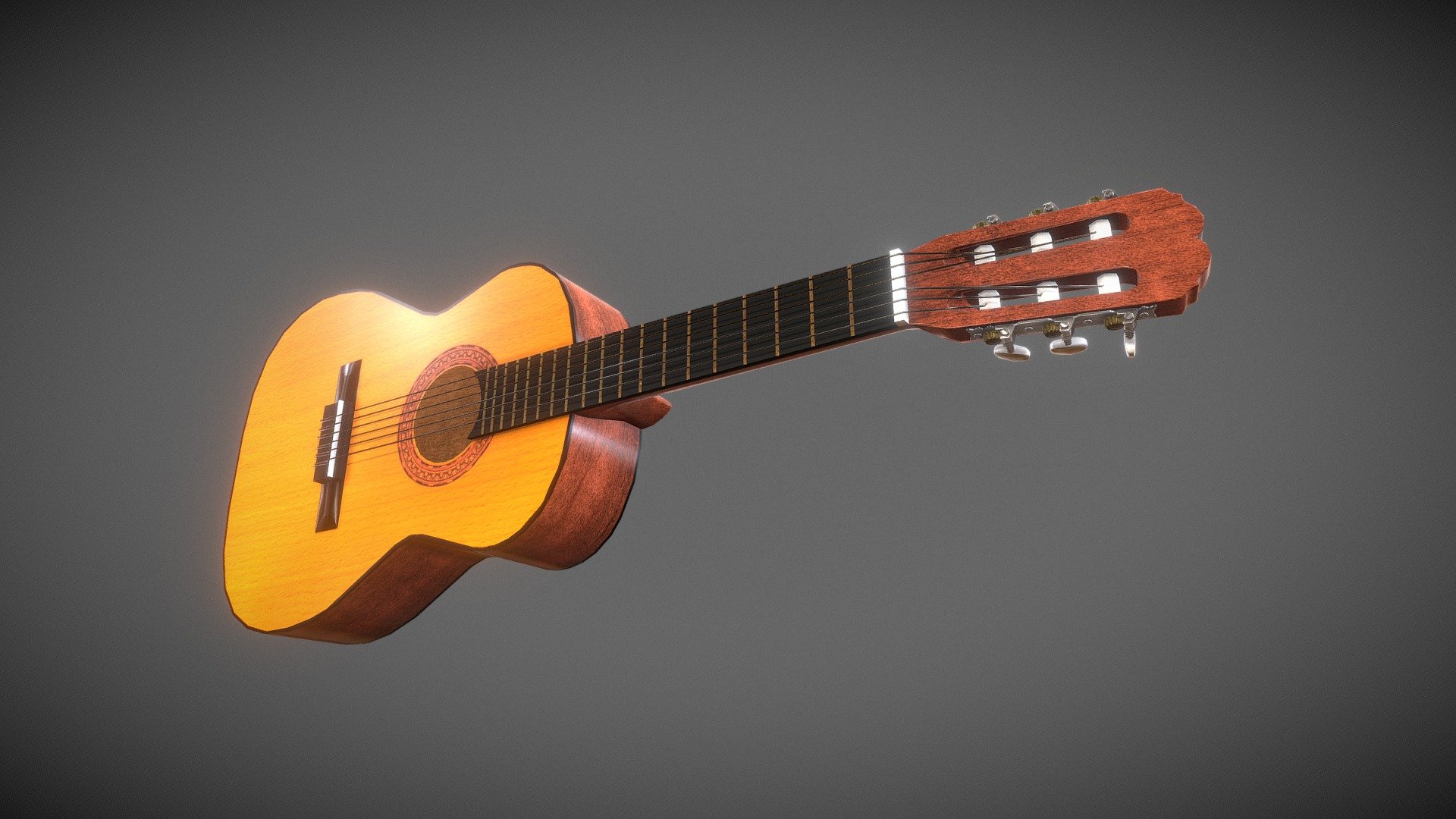 Model made for practice. Modeled in Blender, textured in Photoshop, normals baked in xNormal 3d model