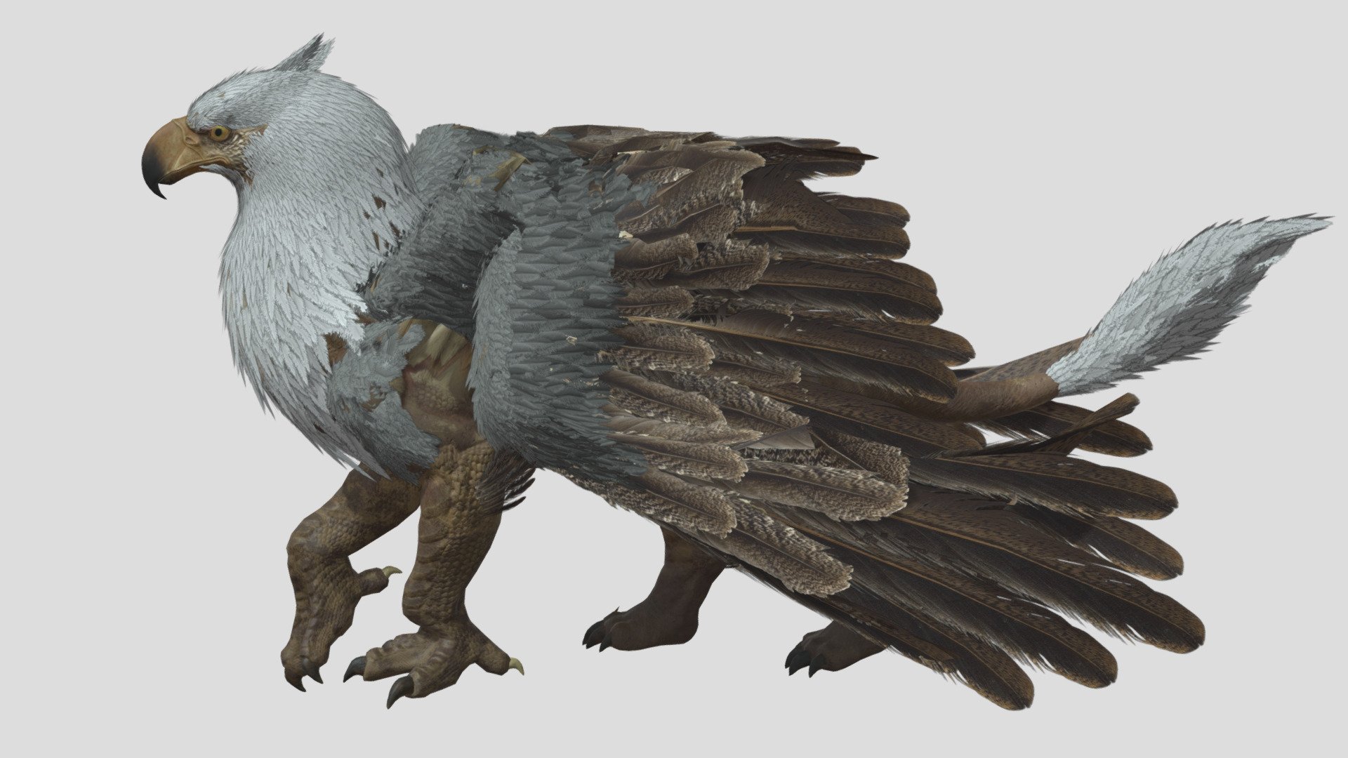 Griffin animated walkcycle
in fbx fileformat - Griffin Animated - Buy Royalty Free 3D model by monstermod 3d model