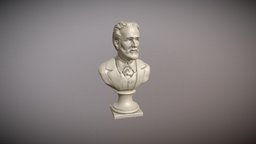 Bust of Tchaikovsky 3dprintable, collectible, tchaikovsky, bust, of