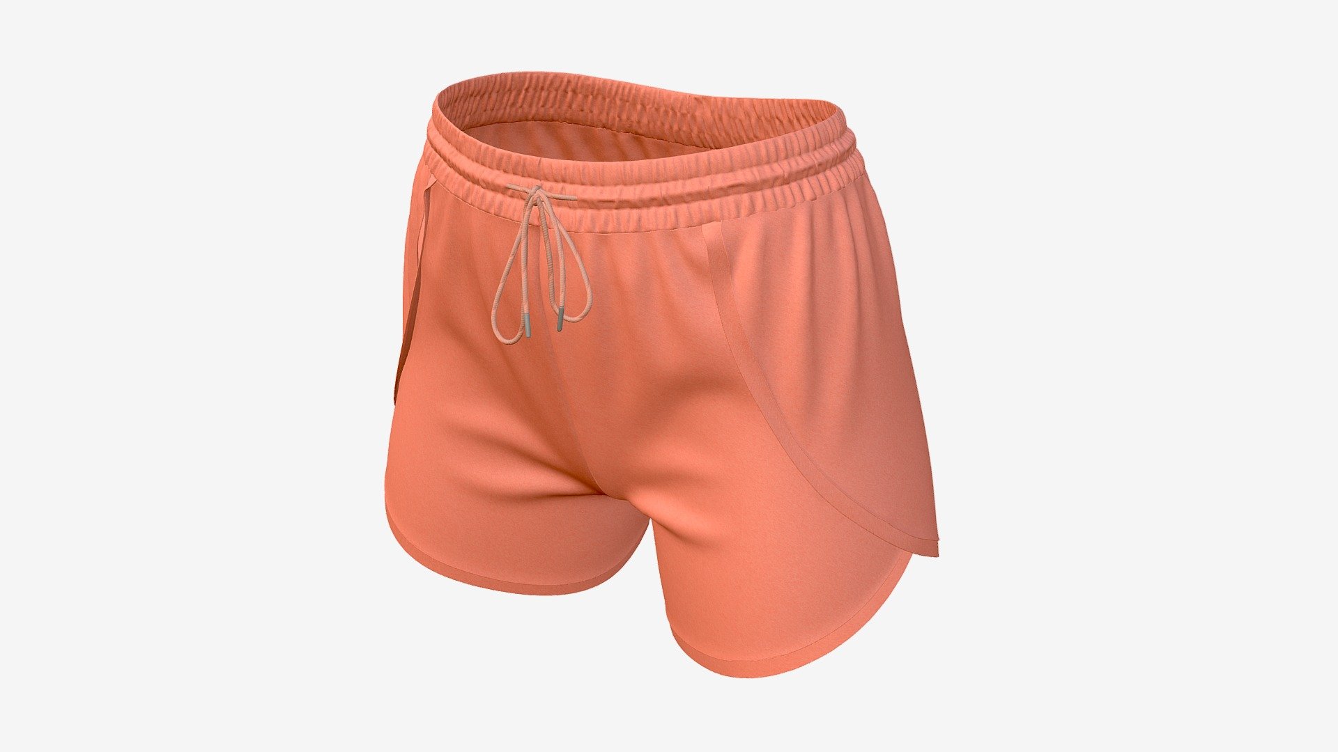 Fitness shorts for women pink - Buy Royalty Free 3D model by HQ3DMOD (@AivisAstics) 3d model