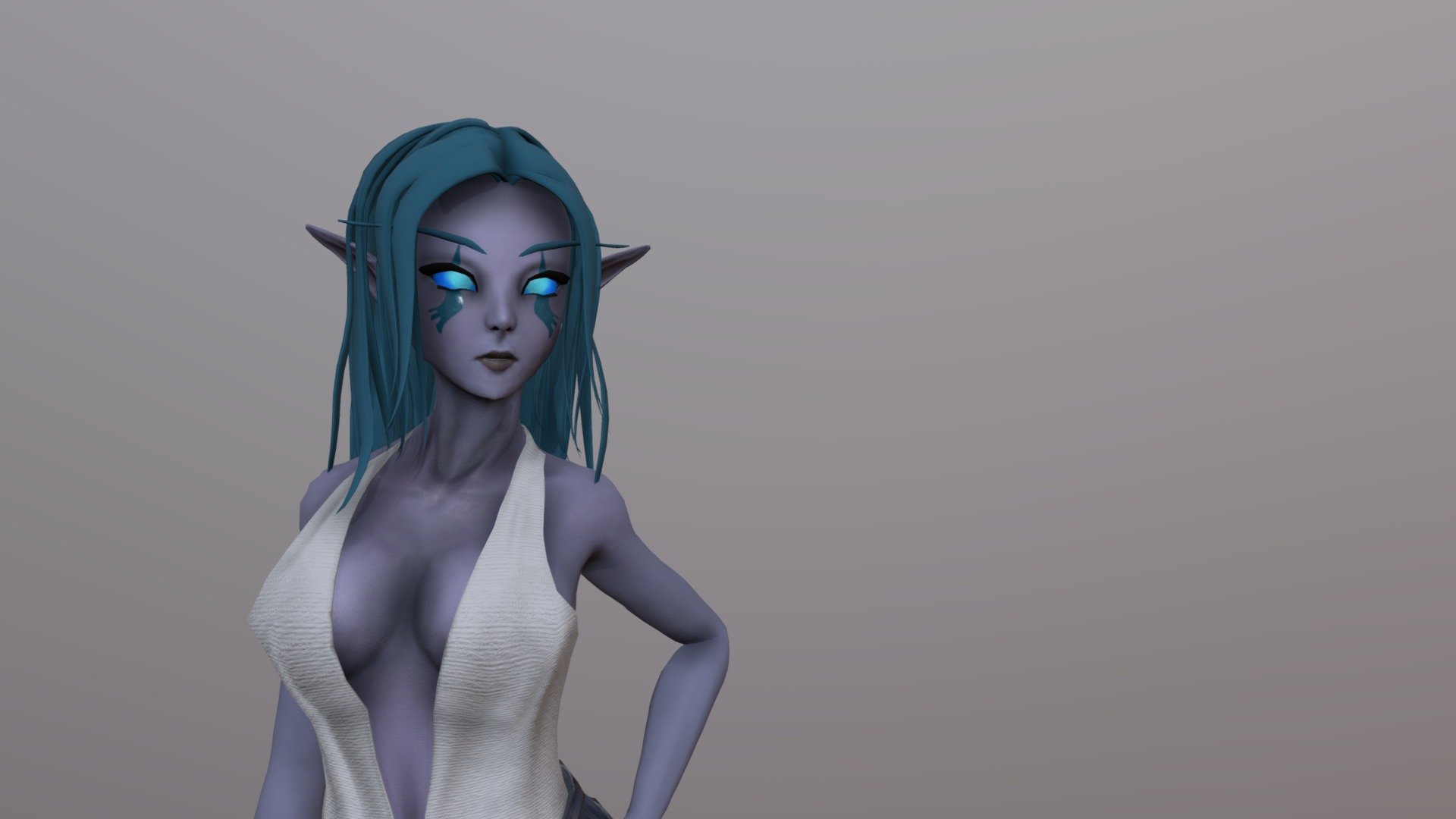 A Dark elf stylized character
follow me on https://www.artstation.com/skami - Lia Darkelf - 3D model by sami-skouri 3d model