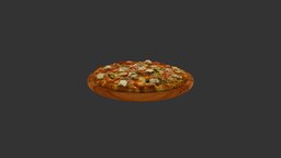 Піца Тартаріно (Cao_Blanco_pepper_pizza) photoscanning, 3dmodel