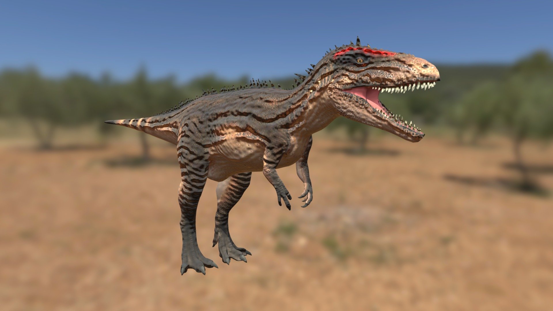 Carcharodontosaurus - 3D model by beholdmidia 3d model