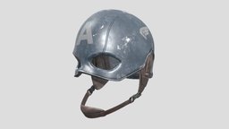 Captain America Helmet PBR marvel, photorealistic, vr, ar, avengers, realistic, game-ready, low-polygon, game-prop, optimized, unreal-engine, game-development, marvelcomics, game-model, low-poly-model, game-assets, game-ready-assets, helmet-game, marvel-comics, game-engine, avengersinfinitywars, helmet-shell, avengers3, avengersinfinitywar, helmet-3d-model, unity, low-poly, marvelousdesigner-clothes, avengersendgame, avengers-endgame, avengerart