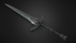 Dark Iron Greatsword greatsword, fantasyweapon, sword, fantasy