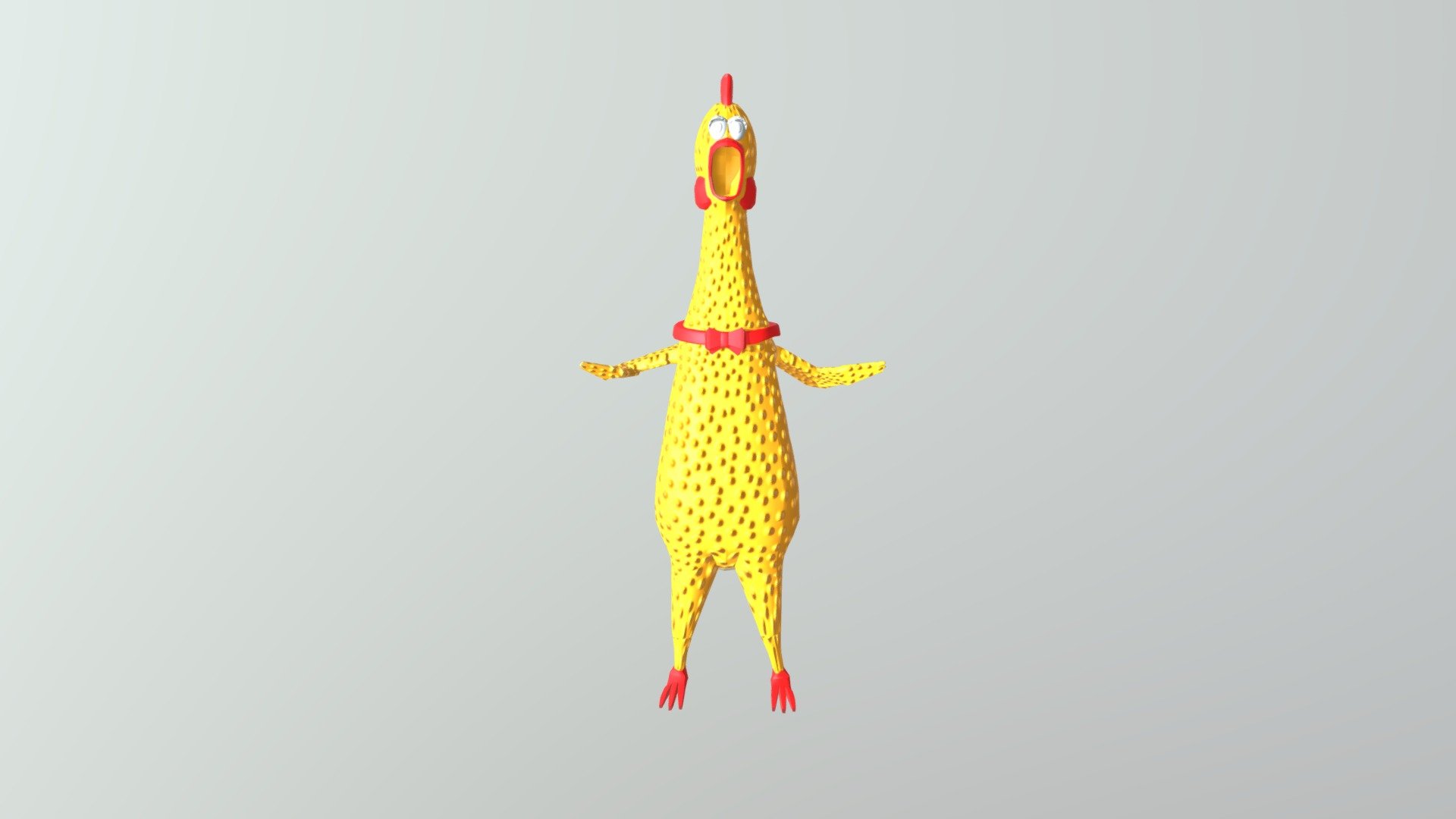 Dancing Chicken VOQIN' - 3D model by bitorusan 3d model