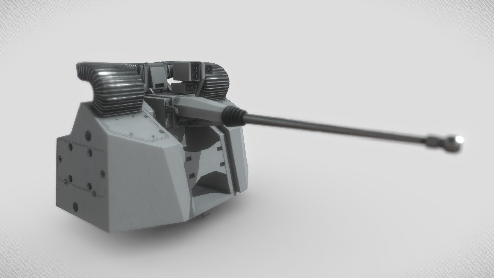 The 30MM MARLIN is an advanced, small caliber, weapon system.

This 3D model was created using 3ds Max, with textures designed in Substance Painter. The model has been meticulously unwrapped and divided into separate parts, enabling the base and turret to rotate seamlessly. If necessary, I am also capable of exporting the textures in various formats suitable for Unity, Unreal Engine, or V-Ray integration 3d model