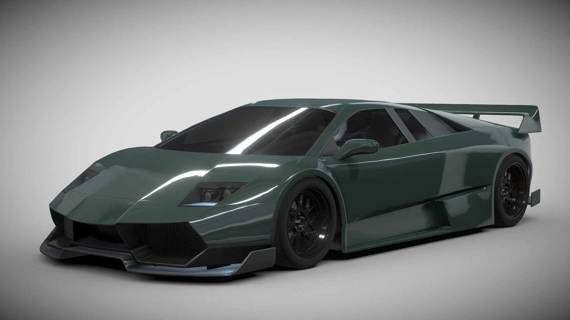 For you lovers of sports cars, especially Italian manufacturers, you must be familiar with the name Lamborghini Murcielago.

And this is a 3D model of the Lamborghini Murcielago that I made and then modified in several parts.

I don't detail the interior of the car, because I only focus on the exterior of the car.
 - Lamborghini Murcielago Tuned - Buy Royalty Free 3D model by Naudaff3D 3d model