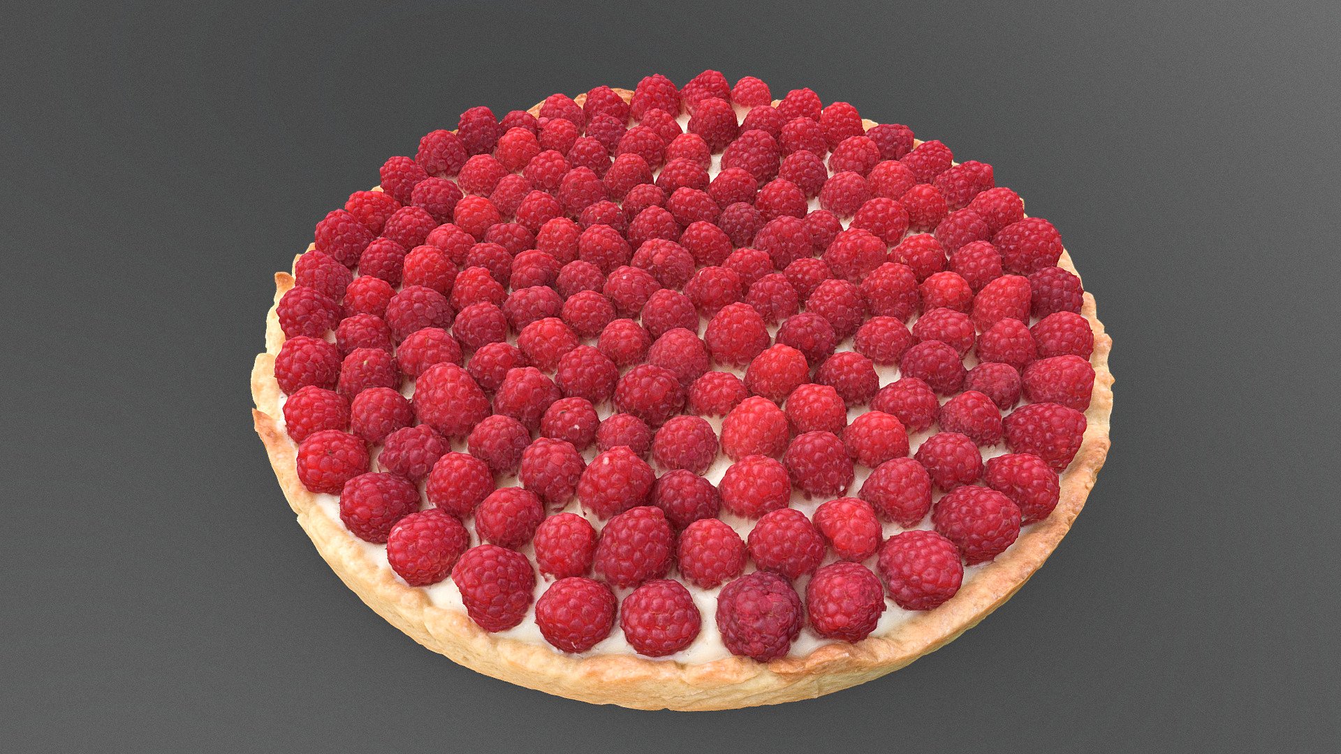 Homemade White cream wild raspberry fruit tart cake with cream creme topping and crust 3D model

photogrammetry scan (80x36mp), 4x8k texture + hd normals - Raspberry cream cake - Buy Royalty Free 3D model by matousekfoto 3d model